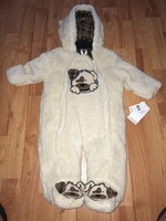 NWT Baby Coat/ Jacket- Winter Coat- Puppy Ears On Hood Size 6/9 Months