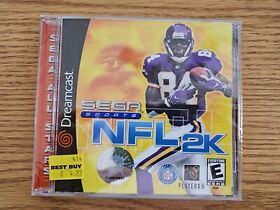 NEW SEALED NFL 2K (Sega Dreamcast, 1999)