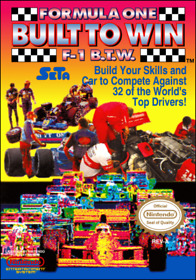 Formula One - Built to Win NES Nintendo 4X6 Inch Magnet Video Game Fridge Magnet