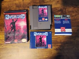 Overlord Nintendo NES COMPLETE IN BOX 