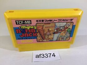 af3374 Mighty Bomb Jack NES Famicom Japan