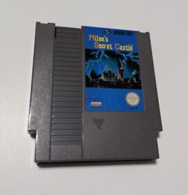 Milon's Secret Castle NES (Nintendo Entertainment System, 1988) Authentic Tested