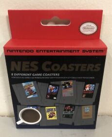 Official Nintendo NES Coasters 8 Different (Brand New) Super Mario Donkey Kong