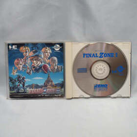 FINAL ZONE 2 PC Engine NEC TurboGrafx-CD Tested Working Japan