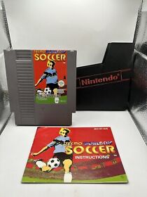 Tecmo World Cup Soccer + Manual PAL Nintendo Entertainment System Nes Game.