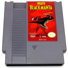 Wrath of the Black Manta (NES, 1990) By Taito (Cartridge Only) NTSC