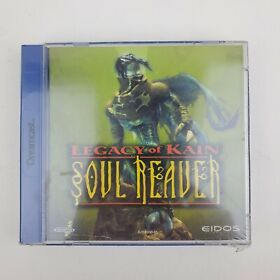 DreamCast Legacy of Kain: Soul Reaver versión en euros (importación) (estuche agrietado sellado)