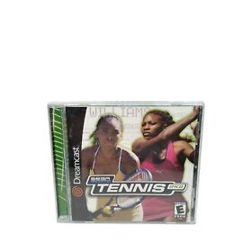 Sega Sports: Tennis 2K2 (Sega Dreamcast, 2002) CIB Complete In Box! 