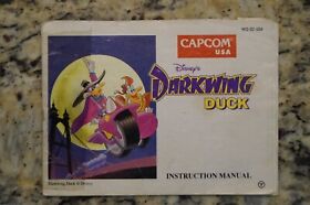 Disney's Darkwing Duck (Nintendo NES) * Manual Only *