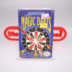 NES Nintendo Game MAGIC DARTS - NEW & Factory Sealed with Authentic H-Seam!