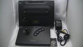 SNK NEO GEO AES Console System and controller Boxed Tested Japan