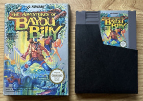 The Adventures of Bayou Billy Nintendo NES Spiel verpackt mit Handbuch