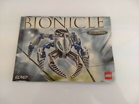 Lego Bionicle Visorak Suukorak #8747 2005 Instructions Only