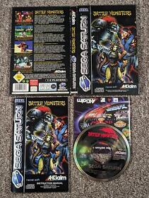 Battle Monsters - Sega Saturn - Complete - PAL 