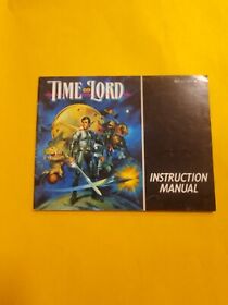 Time Lord Nintendo NES Manual Only ~ Instruction Booklet ~ NES-LZ-USA*