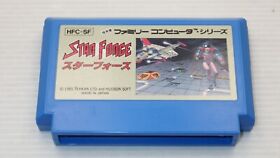 Famicom Games  FC " Star Force "  TESTED /550337