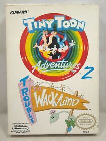 Tiny Toon Adventures 2 Trouble in Wackyland (Nintendo System | NES) BOX ONLY