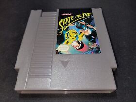 Skate or Die 1 Ultra Authentic Nintendo NES NRMT condition game cartridge