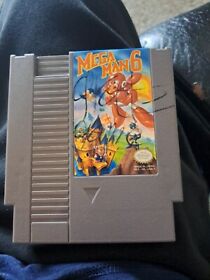 Mega Man 6 Nintendo NES 1994 Game Cart Only, Tested! Works!