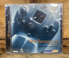 Dreamcast Web Browser 2.0 for Sega Dreamcast NEW Sealed