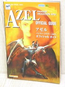 AZEL Panzer Dragoon RPG Guide Sega Saturn 1998 Japan Book SB76