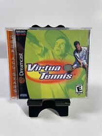 Virtua Tennis (Sega Dreamcast, 2000) Complete CIB Tested Free Shipping