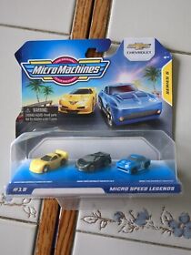 Micro Machines Chevrolet Micro Speed Legends Series 5 #18 Starter Pack