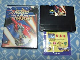 SNK NEO GEO AES Andro Dunos Rom Video Games Software 1992 From JAPAN