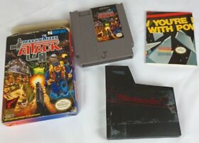 MechaNized Attack (Nintendo NES) With Box, Poster & Game - NO MANUAL