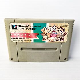 Hoshi No Kirby: Super Deluxe - Super Nintendo Famicom - Japanese - Tested