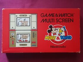 Nintendo Mickey & Donald Game and Watch DM-53 good working condition with box