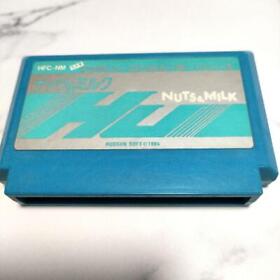 FC Nuts Milk Famicom NES Nintendo Cartridge