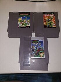 Teenage Mutant Ninja Turtles NES Trilogy (Nintendo NES TMNT 1 2 3)