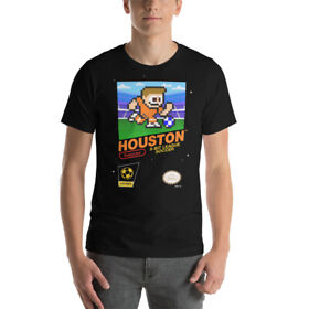 Kit camiseta del club de fútbol americano de la liga NES de 8 bits retro de Houston Dynamo FC