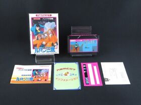 Tested BOXED Lupin the 3rd Pandora no Isan Famicom NES namco 1987 Japan made 2