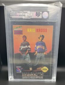 Kris Kross Sega CD . GRADED Sealed VGA 80+ NM. RARE. NEW