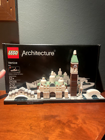 LEGO Architecture Venice 21026 - Complete Set With Box & Manual- RETIRED