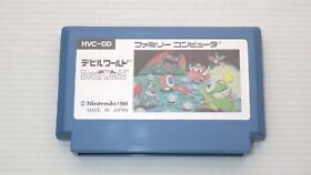 Famicom Games  FC " Devil World "  TESTED /550434