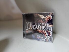 MINT NEW never used Ultimate Fighting Championship for Sega Dreamcast  #P7