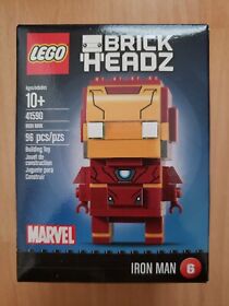 New LEGO Marvel Iron Man Brickheadz 41590