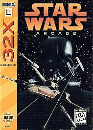 Sega Genesis 32X Star Wars Arcade Complete In Box Manual Tested Works