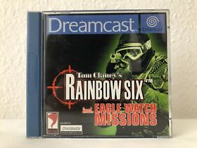 SEGA DREAMCAST TOM CLANCY'S RAINBOW SIX - 1998 - PAL - ORI