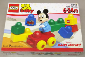 LEGO Baby 2593 Baby Mickey NEW! RARE! Disney Mouse Fire Truck Primo 6-24m