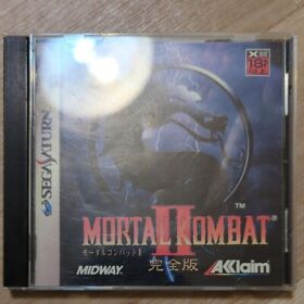 Sega Saturn Mortal Kombat II: Kanzen-ban SS Japan Region