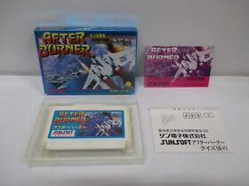 NES -- AFTER BURNER -- Box. Famicom, JAPAN Game. 10124