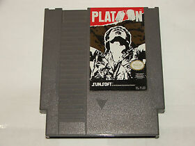 PLATOON (Nintendo Entertainment System, 1988) NES GAME BASED OFF PLATOON MOVIE