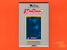 MineStorm Vectrex cartridge box art 2x3" fridge/locker magnet GCE game