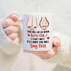 Personalized Funny Old Couple Mug, Valentines Day Gift For Girlfriend Wife, 11oz