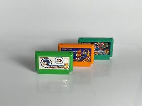 Famicom games Cassette - Used Set of Rockman 3, 4, 5 (NTSC-J) - Good Cond