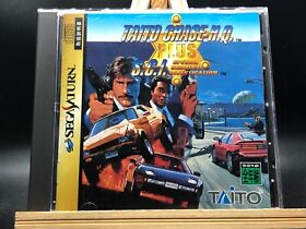 Chase H.Q. Special: Police S.C.I. (Sega Saturn, 1996) from japan